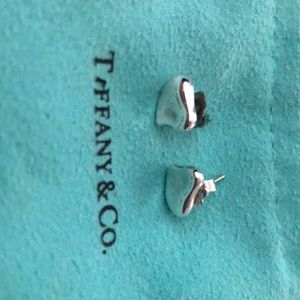 Sterling silver heart earrings